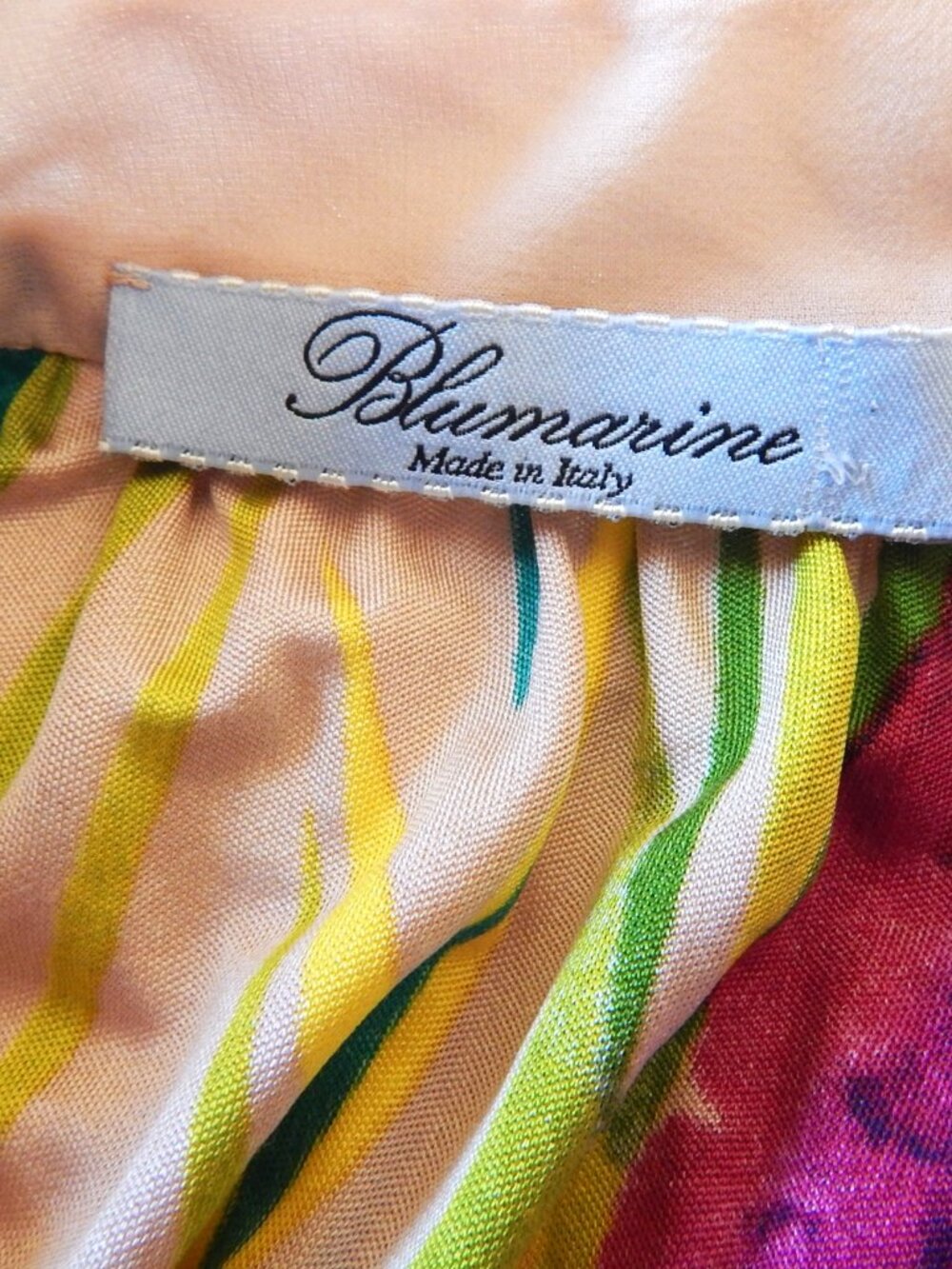 Made in Italy - 100% Silk Sleeveless Top - Blumarine - Picture 5 of 5